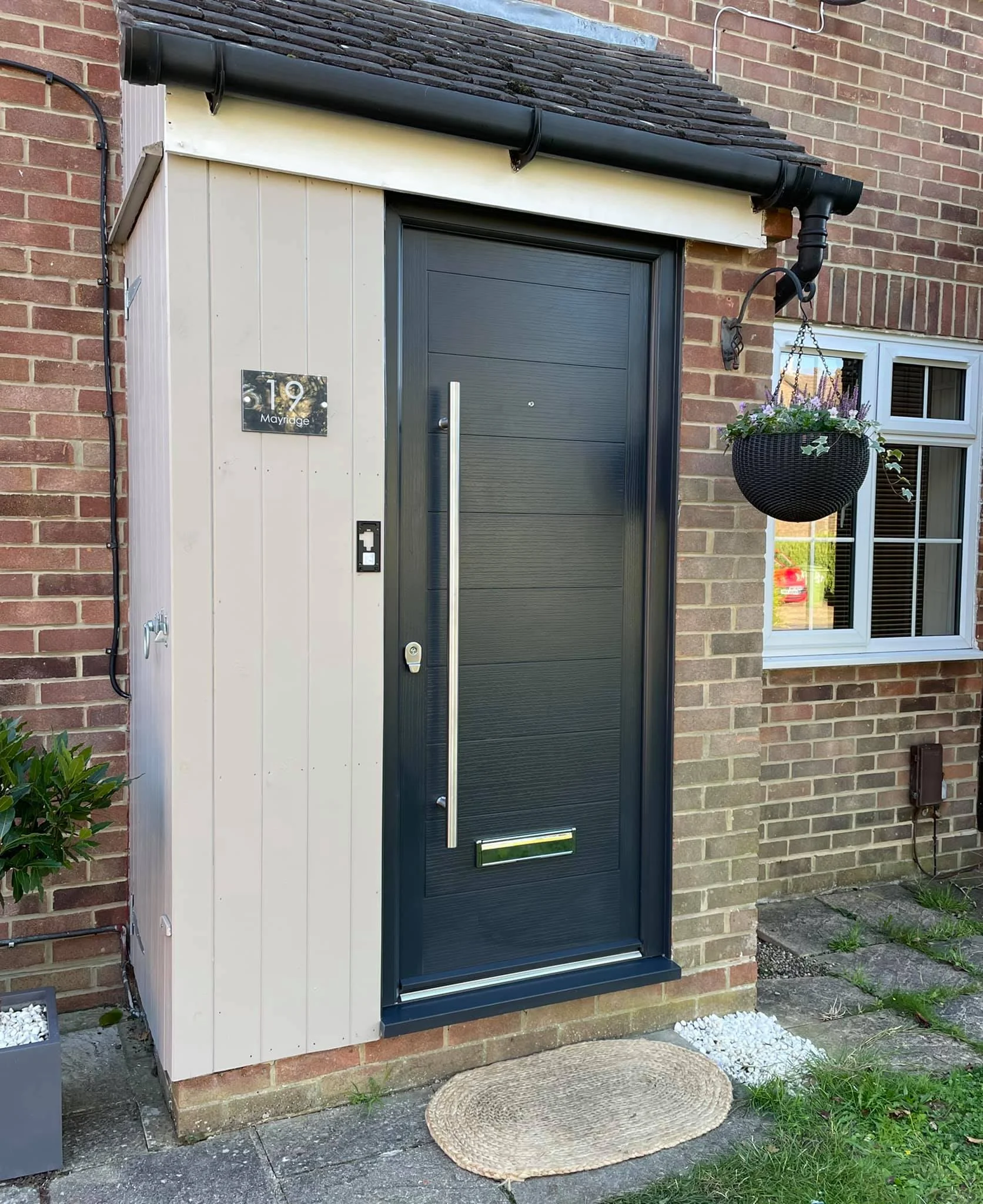 Contemporary Composite Doors Supplied and Installed in Basingstoke Hampshire