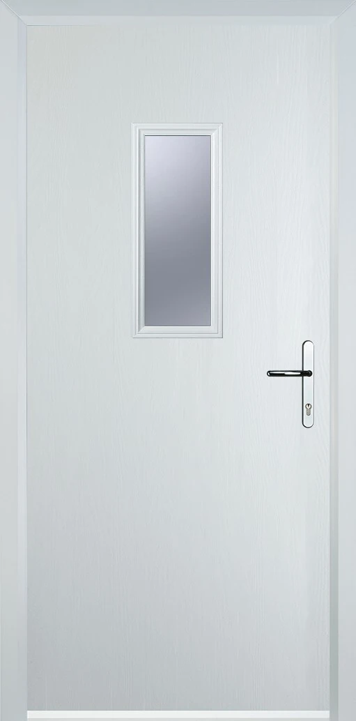 1 Square Flush Grained